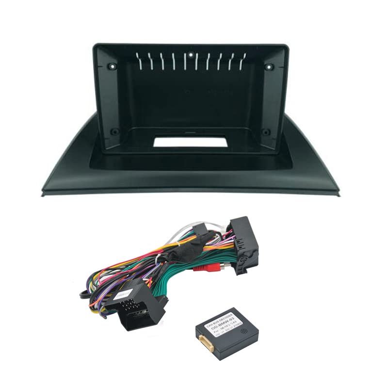 9 inch Car Radio Fascia Panel for BMW X3 E83 2004-2012 Stereo Frame Harness