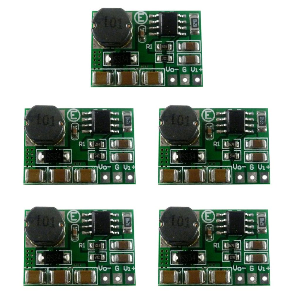 500mA 3V 3.3V 3.7V 5V 6V 9V 12V 15V to -3.3V DC-DC Boost-Buck Inverting Switch Positive to Negative Voltage Module (5)