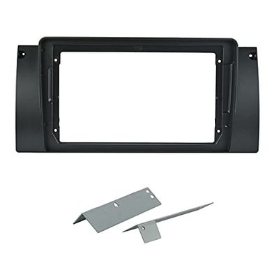 9 inch Car Radio Fascia Panel for BMW E39 X5 1995-2005 Stereo Dash Frame