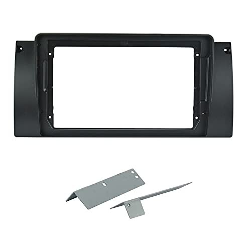 9 inch Car Radio Fascia Panel for BMW E39 X5 1995-2005 Stereo Dash Frame
