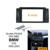 9 inch Car Radio Fascia Panel for BMW E39 X5 1995-2005 Stereo Dash Frame view 4