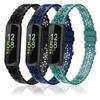 Nigaee 3 Pack Lace Silicone Bands Compatible with Fitbit Inspire 3/Inspire 2/Inspire HR/Inspire,Slim Bands Soft Sport Straps Adjustable Replacement Wristbands for Women view 1
