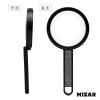 Misar Tech 991802 Loupe, 3.5x, Handheld Loupe, Made in Japan, Aspherical Lens, Lens Diameter 3.5 inches (90 mm), Black view 2