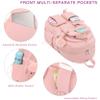LXYGD Laptop Backpack 15.6 Inch Kids Elementary Middle High School Bag College Backpacks Anti Theft Travel Back Pack Large Bookbags for Teens Girls Women Students (Pink) view 4