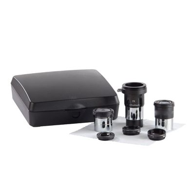 JUIYU Telescope Accessory Set Spotting 94307 Telescope Accessory Kit 1.25" 15mm 6mm PL 2X Lens Telescope Camera