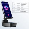 Gifts for Men Women,Birthday Gifts,Cell Phone Stand with Wireless Bluetooth Speaker, Punchy Bass & HD Stereo Sound Speaker for Home & Outdoors Compatible with iPhone/ipad/Samsung-Black view 4
