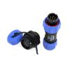 ZBLZGP IP67 Waterproof WEIPU SP13 7 pin Male and Female Electrical Cable Connector Threaded Mating IP68 Rating for Outdoor Garden Tool view 2