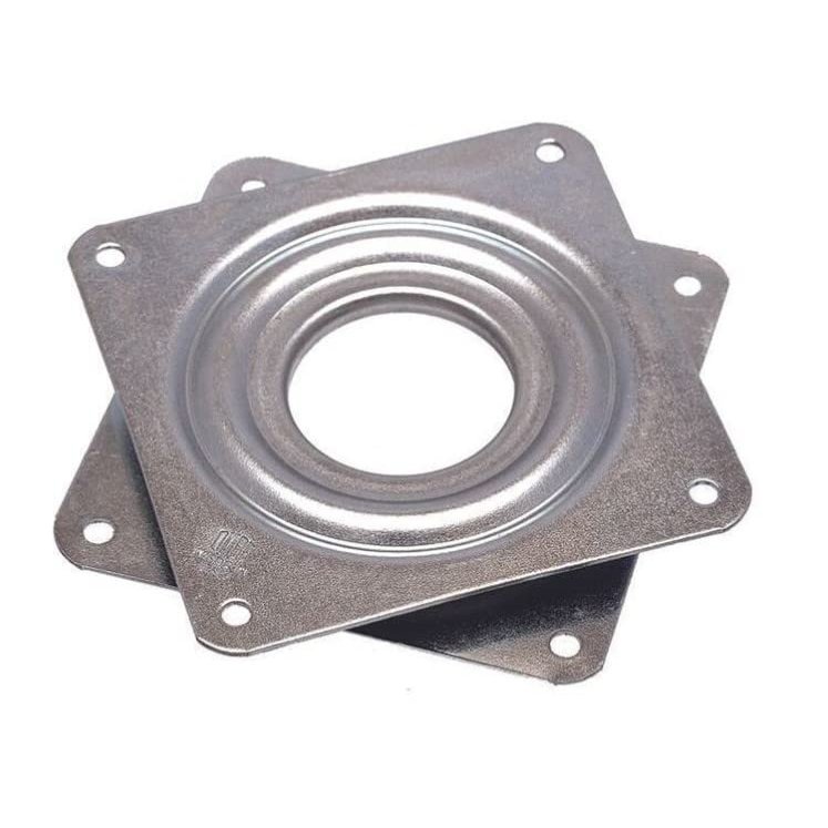 cyclingcolors Rotating Swivel Plate Galvanized Steel Turntable TV Table bar Chair Stool