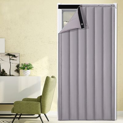 AYVADA Thermal Insulated Door Curtain,Upgraded Thick Thermal Fabric Door Cover,Curtain for Door Window,Waterproof Oxford Fabric Door Screen,for Air Conditioner Room, Heater Room, Living Room