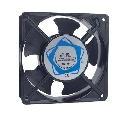 12038 SP100A 1123HBL AC110V 120 * 120 * 38MM Chassis and Cabinet Axial Flow Cooling Fan