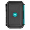 HPRC 1300CUB Resin Hard Case with Cubed Foam, Black with Blue Handle view 1