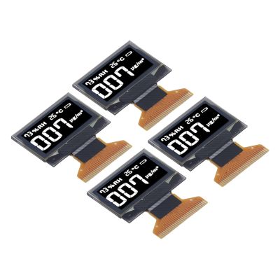 0.96 Inch 30pin 128 * 64 Compact Organic Lightemitting Diode LCD Display Without Glass Selfilluminated Repair (White Displaying)