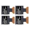 0.96 Inch 30pin 128 * 64 Compact Organic Lightemitting Diode LCD Display Without Glass Selfilluminated Repair (White Displaying) view 3