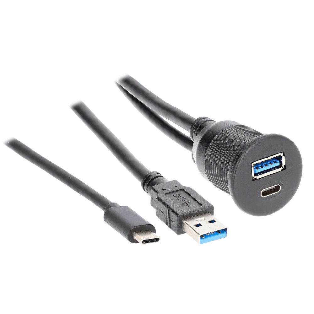 Metra Brands USB and USB-C Charge and Data Flush Mount IBR114