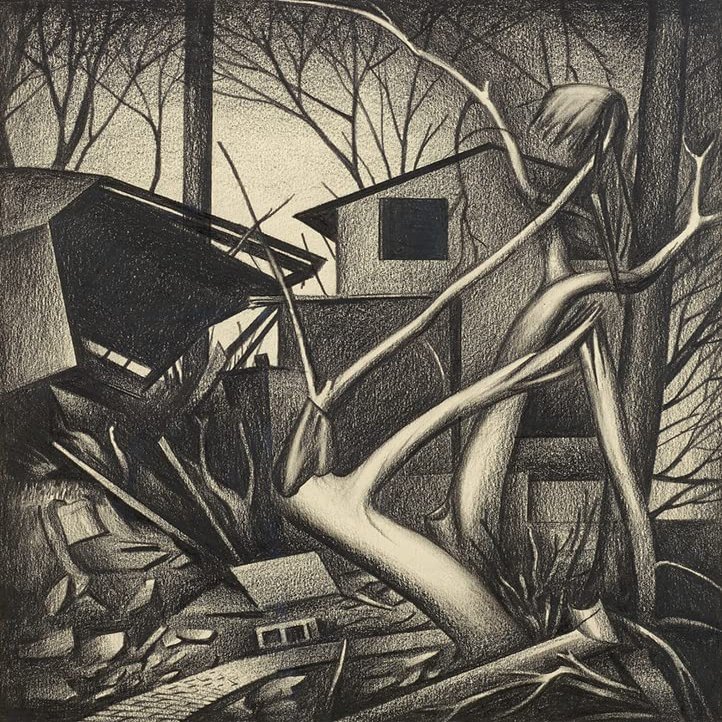 Charles Goeller : Flood on the Potomac : Archival Quality Art Print
