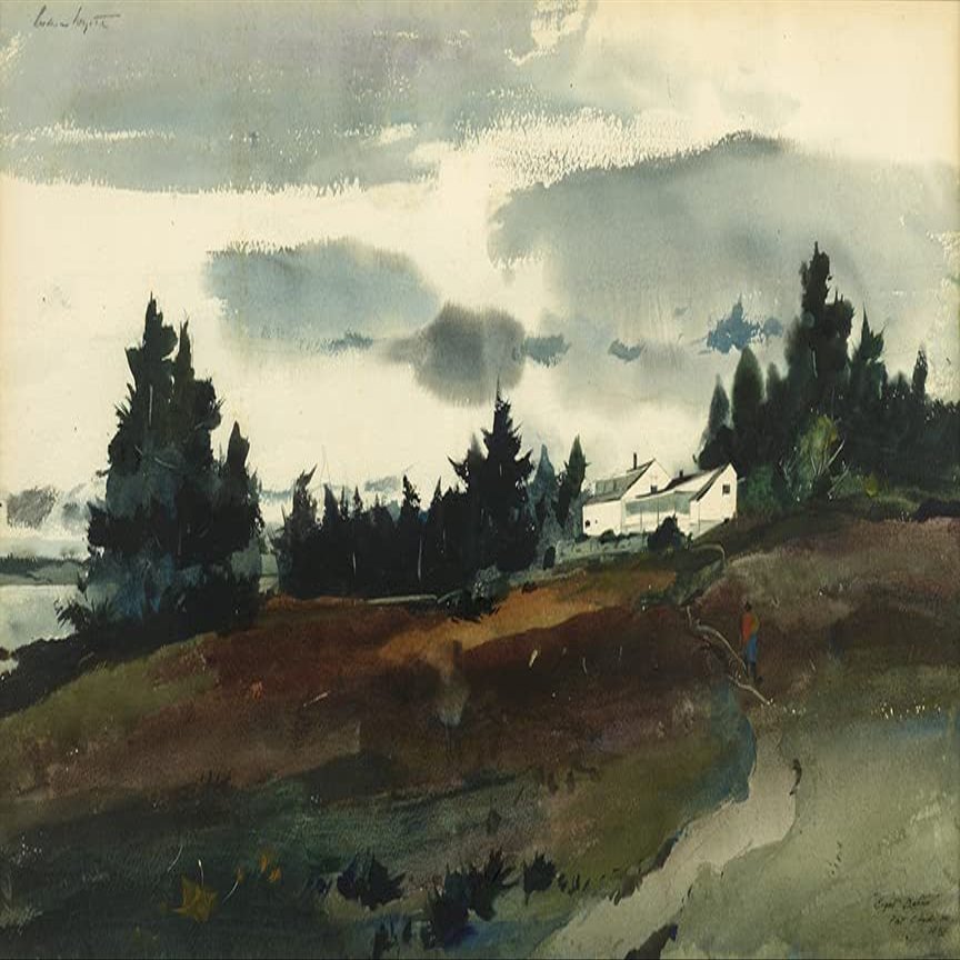 Andrew Wyeth : Eight Bells : 1939 : Archival Quality Art Print