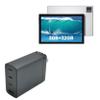 BoxWave Charger Compatible with ZZB Android 11 Tablet CP20silver (10.1 in) - PD GaNCharge Wall Charger (100W), 100W Tiny PD GAN Type-C and Type-A Wall Charger - Jet Black
