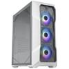 Cooler Master TD500 Mesh V2 White Mid-Tower Case, Polygonal Mesh, 3X 120mm ARGB Fans, USB Gen 2 Type C view 1