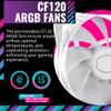 Cooler Master TD500 Mesh V2 White Mid-Tower Case, Polygonal Mesh, 3X 120mm ARGB Fans, USB Gen 2 Type C view 3