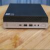 HP Micro PC EliteDesk 800 G4 Windows 11 Tiny Desktop,i7 Hexa-Core Mini Business Computers 32GB Ram 512GB NVMe M.2 SSD,WiFi,BT,HDMI,DP,USB-C,4K Support,Wireless K&M + TJJ Mouse PAD(Renewed) view 2