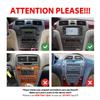Kunfine CarPlay Android Auto Navigation Stereo GPS Radio Reverse Camera Display 13.1" QLED Touchscreen Headunit Tablet Media Player for Lexus ES 250 300 350 2002-2006, if Applicable Octa Core 6G+128G view 2