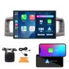 Car CarPlay Android Auto Navigation Stereo GPS Radio 13.1" QLED Touchscreen Headunit Tablet Media Player for Toyota Corolla 2003-2008, if Applicable Octa Core 8G+256G Gray view 1