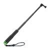 uxcell Portable Selfie Stick, 19 Inch Extension Adjustable Hand Grip Aluminum Alloy Monopod Pole Fit for Most Action Cameras, Green & Black