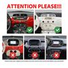 Kunfine Car CarPlay Android Auto Navigation Stereo GPS Radio Reverse Camera Display 13.1" QLED Touchscreen Headunit Tablet Pad Media Player for Fiat 500 2007-2014, if Applicable Octa Core 8G+256G view 2