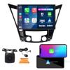 CarPlay Android Auto Autoradio Car Navigation Stereo GPS Radio 13.1" 2K QLED Touchscreen Headunit Tablet for Hyundai Sonata 2011-2014 if Applicable Octa Core 8G+256G view 1