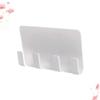 Zerodeko Wall Mount Phone Holder Adhesive Plastic Storage Rack for Bedroom view 2