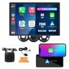 CarPlay Android Auto Navigation Stereo GPS Radio Camera Display 13.1" QLED Touchscreen Headunit Tablet Media Player for Honda Fit Jazz 2001-2008LHD, if Applicable Octa Core 8G+256G view 1