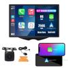 Kunfine Car CarPlay Android Auto Navigation Stereo GPS Radio Camera Display 13.1" QLED Touchscreen Headunit Tablet Pad Media Player for Hyundai Veloster 2011-2016, if Applicable Octa Core 8G+256G view 1
