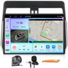 Octa Core 6G+128G CarPlay Android Auto Navigation Stereo GPS Radio Reverse Camera Display 13.1" QLED Touchscreen Headunit Tablet Pad Media Player for Toyota Land Cruiser Prado 2018-2023 view 1