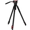 IFOOTAGE Gazelle TC9 Carbon Camera Tripod, 65" Professional Video Tripod,Komodo K7 Fluid Tripod Head, Heavyweight Fluid Video Head,for Professional Photography,Vlogging and Video Production view 1