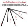 IFOOTAGE Gazelle TC9 Carbon Camera Tripod, 65" Professional Video Tripod,Komodo K7 Fluid Tripod Head, Heavyweight Fluid Video Head,for Professional Photography,Vlogging and Video Production view 4