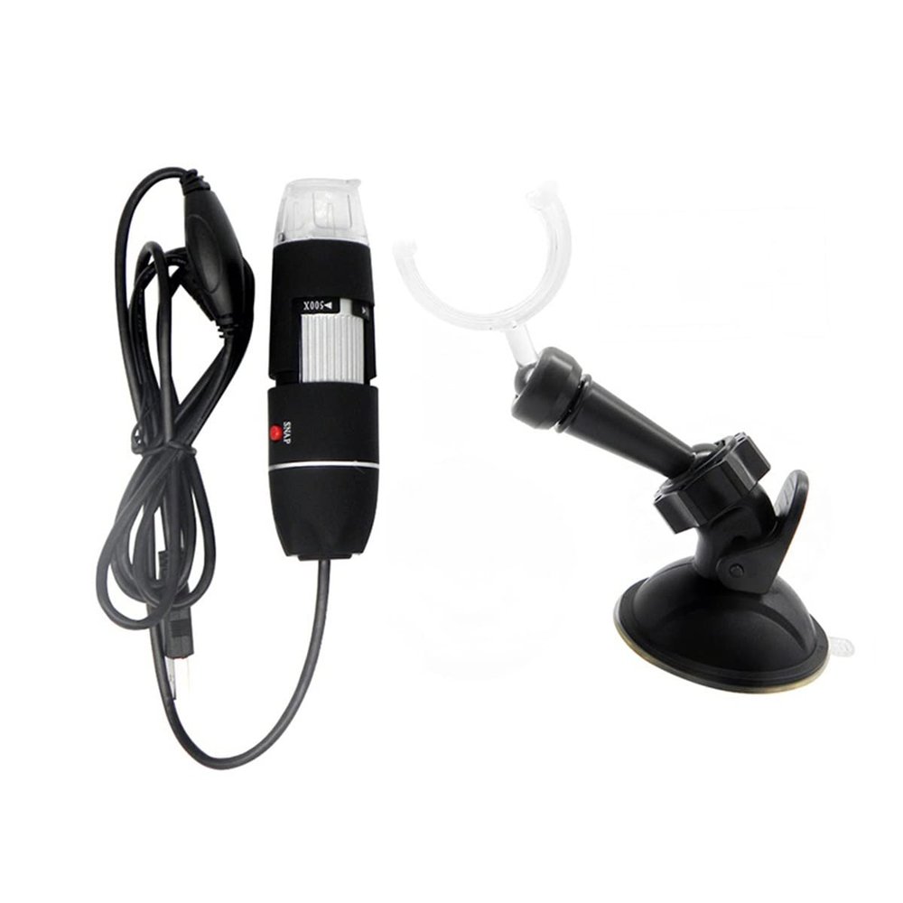 RADHAX Microscope Kit Mega Pixels Digital Microscope 1600X 8 LED USB Camera Microscopio Microscope Lens Adapters (Size : 1000X)