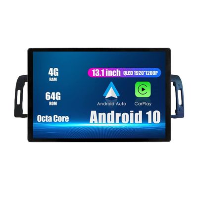 CarPlay Android Auto Autoradio Car Navigation Stereo GPS Radio 13.1" 2K QLED Touchscreen Headunit Tablet for Infiniti M35 2007-2009 if Applicable Octa Core 4G+64G