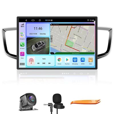 Car CarPlay Android Auto Navigation Stereo GPS Radio Reverse Camera Display 13.1" QLED Touchscreen Headunit Tablet Pad Media Player For Honda Pilot Ridgeline 2016-2022, if Applicable Octa Core 6G+128G