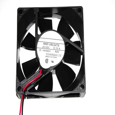 MMF-08C24TS-RZ4 DC24V 0.15A 8025 8cm 2-Wire Inverter Cooling Fan