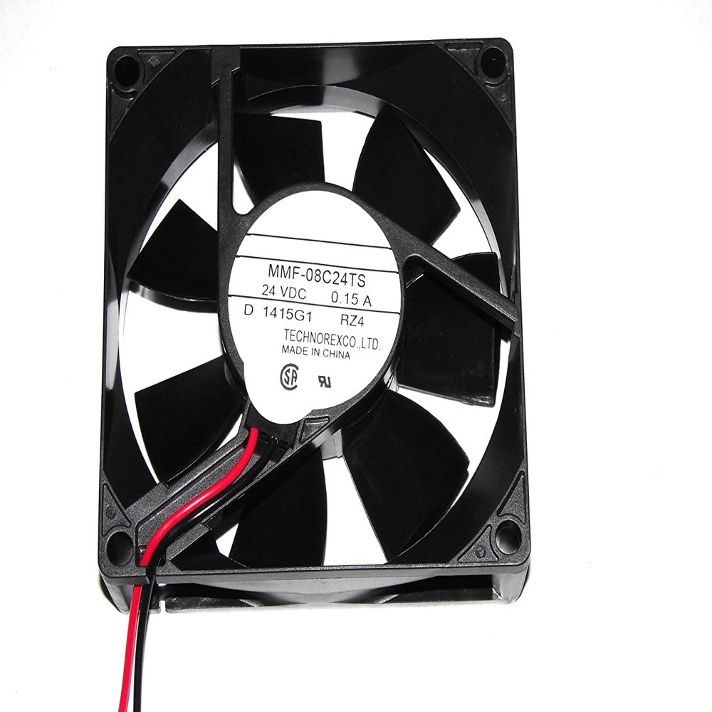 MMF-08C24TS-RZ4 DC24V 0.15A 8025 8cm 2-Wire Inverter Cooling Fan