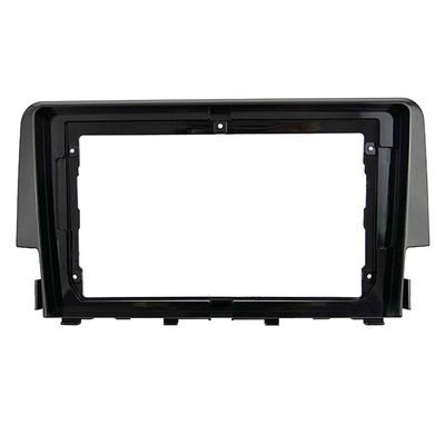 9 inch Car Radio Fascia Panel for Honda Civic 2016-2018 Dashboard Frame