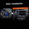 9 inch Car Radio Fascia Panel for Honda Civic Sedan 2013-2016 Stereo Dash Frame view 3