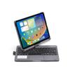 360 Rotatable iPad 10th Gen 2022 Keyboard Case with Built-in Touchpad 7 Colors Backlight Business Bluetooth Wireless Keyboard for iPad 10 10.9'' (Gray)