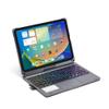 360 Rotatable iPad 10th Gen 2022 Keyboard Case with Built-in Touchpad 7 Colors Backlight Business Bluetooth Wireless Keyboard for iPad 10 10.9'' (Gray) view 4