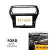 10.1 inch Car Radio Fascia Panel for Ford Escort 2014-2016 Stereo Dash Frame view 2