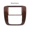 9 inch car Radio Fascia Panel for GMC Yukon Sierra 2007-2012 Stereo Wood Frame view 3