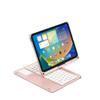 360 Rotatable iPad 10th Gen 2022 Keyboard Case with Built-in Touchpad 7 Colors Backlight Business Bluetooth Wireless Keyboard for iPad 10 10.9'' (Rose Gold) view 1