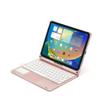 360 Rotatable iPad 10th Gen 2022 Keyboard Case with Built-in Touchpad 7 Colors Backlight Business Bluetooth Wireless Keyboard for iPad 10 10.9'' (Rose Gold) view 2