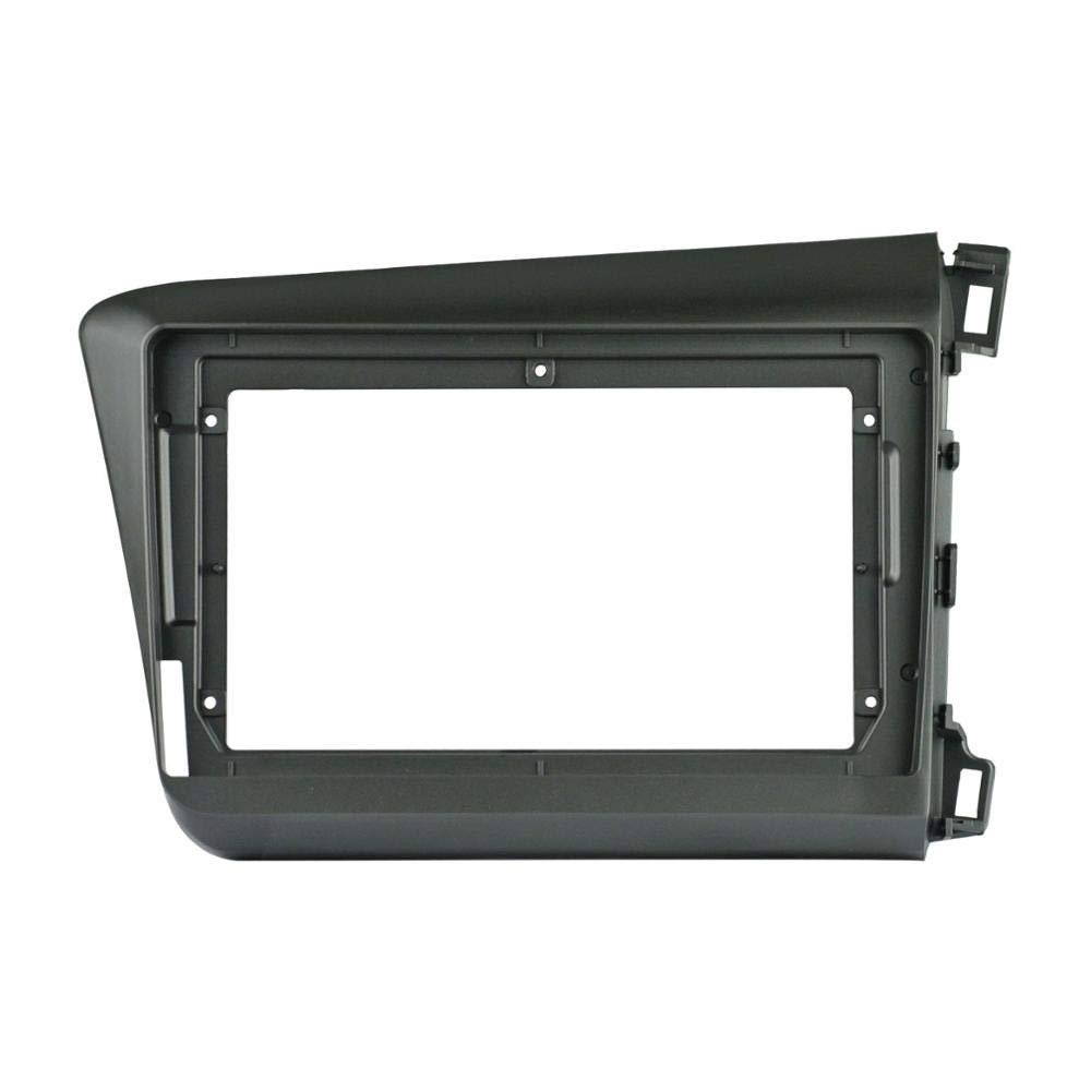 9 inch Car Radio Fascia Panel for Honda Civic 2012-2015 Stereo Dash Frame RHD