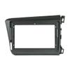 9 inch Car Radio Fascia Panel for Honda Civic 2012-2015 Stereo Dash Frame RHD view 1